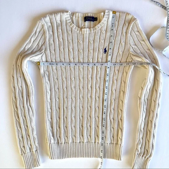 Polo Ralph Lauren Vintage Cable Knit Sweater - Picture 3 of 8